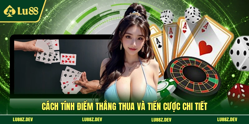 Cách tính điểm thắng thua và tiền cược chi tiết