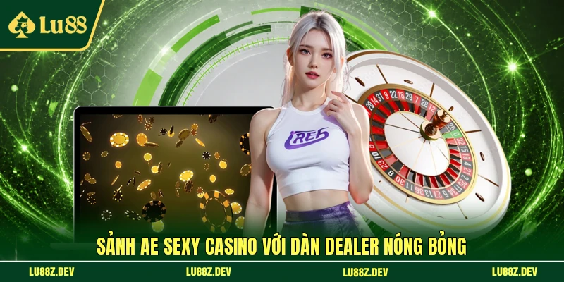 Sảnh AE Sexy Casino với dàn dealer nóng bỏng